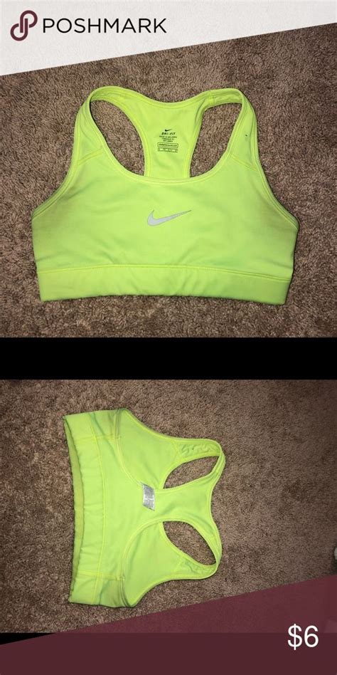 Xs Nike Sports Bra Neon Green Nike Sports Bra Nike Other Sports Bra Nike Sports Nike Sports Bra