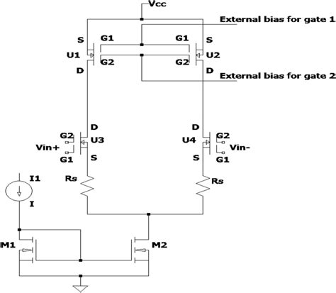 Active Load Differential Amplifier Topology With The Addition Of