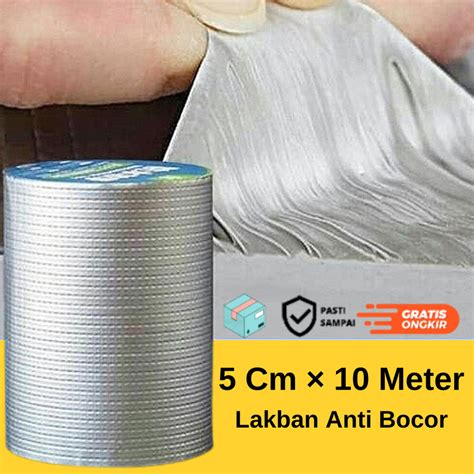 Jual Waterproof Lakban Aluminium Alumunium Foil Anti Bocor Waterproof