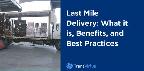 Last Mile Delivery Definition And How To Optimize