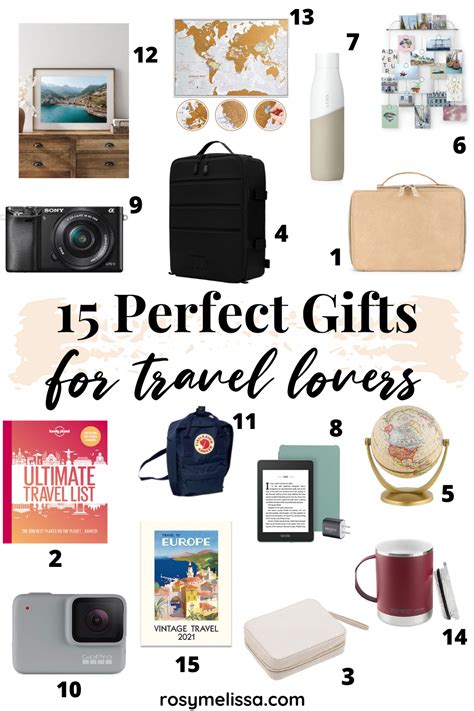 15 Perfect Gifts For Travel Lovers • Rosy Melissa