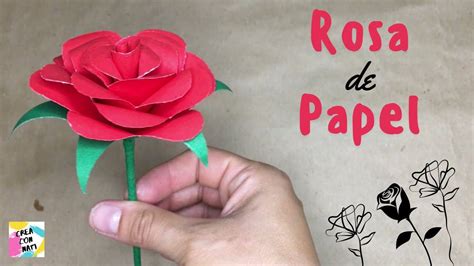 como hacer rosas de papel paso  paso