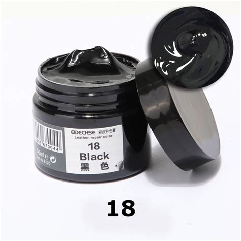 Жидкая кожа Eidechse 50 мл черная (Black) для восстановления и ...
