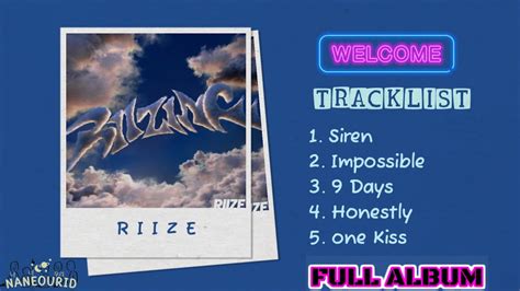 Full Album Riize Riizing Youtube