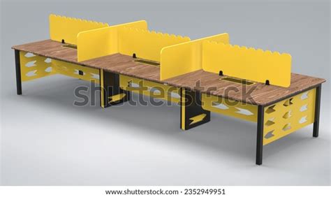 Wooden Workstation Isolated Over 933 Royalty Free Licensable Stock