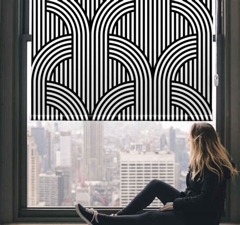 современные рулонные шторы - TenStickers