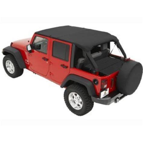 Bestop Bikini Top Combo For Jeep Wrangler Jk Unlimited Includes Header Safari Bikini