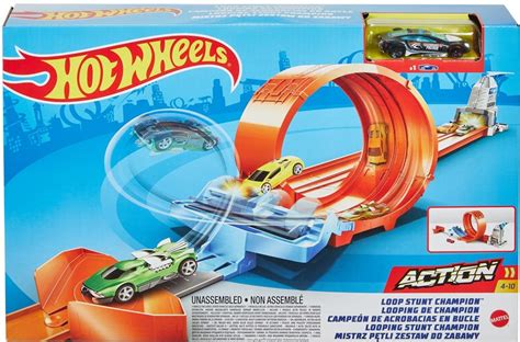 Hot Wheels Loop Stunt Champion Lekset Bilbana Med 1 Bil GTV13