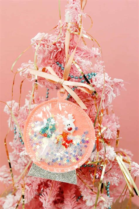 Diy Snow Globe Ornament With Templates See Kate Sew