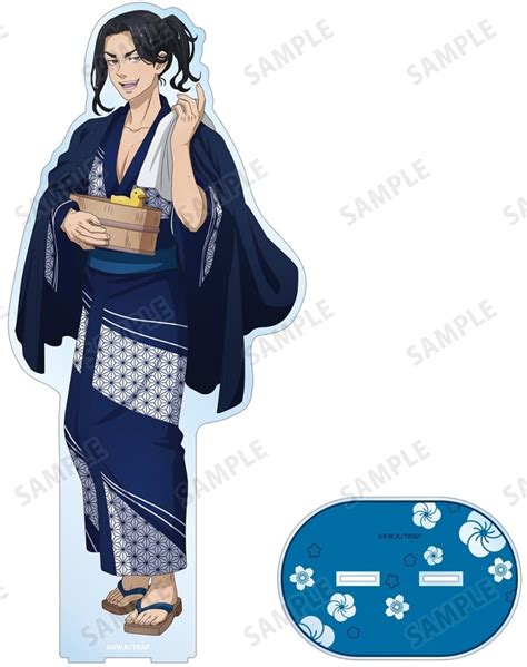 Keisuke Taji Hot Spring Yukata Ver Drawing Ultra Large Acrylic Stand Tokyo Revengers Goods