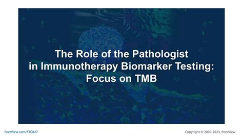 Refining Best Practices In Cancer Immunotherapy Biomarker Testing And