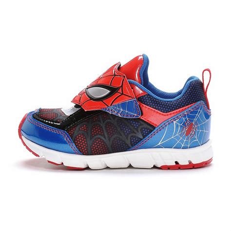 Moonstar Marvel Spider Man Sneakers Red And Navy Little Orange