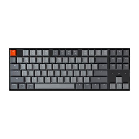 Tastatura Mecanica Gaming Keychron K Hot Swappable Tkl Gateron Brown Switch White Led Gateron