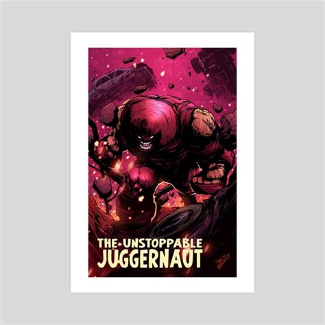 The Unstoppable Juggernaut An Art Print By Christopher Regalario Inprnt
