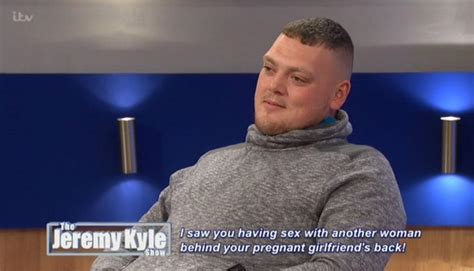 Jeremy Kyle Rages At Thug Guest Accused Of Having Sex Behind His Pregnant Girlfriend S Back As