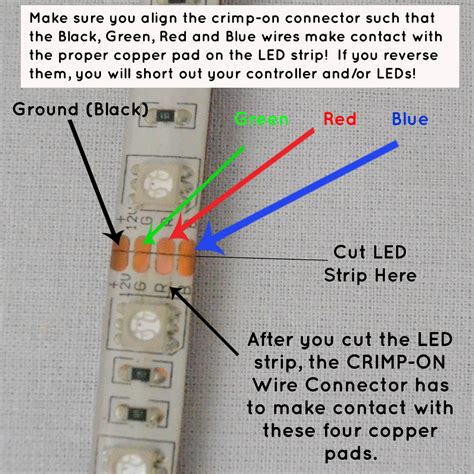 4 Pin Led Strip Wiring Diagram