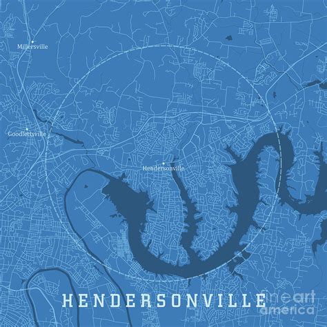 Hendersonville Map