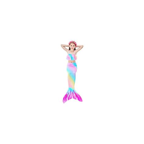 Swimmable Mermaid Tail Bikini Sets Monofin Swimwear India Ubuy