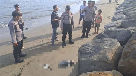 Geger Penemuan Mayat Bayi Perempuan Membusuk Di Pantai Padang