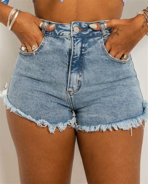 Short Jeans Lia - Ateliê Vallentina | Moda Feminina