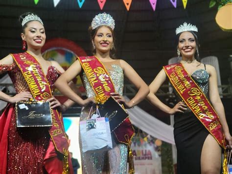 Yaquelin Araceli Gaite En La Nueva Reina Del Carnaval Chapaco 2024 La