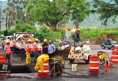 Ruptura De Tubería Afectó Abastecimiento De Agua En Diferentes Puntos De San José Teletica