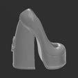 Naked Wolf Type Shoe For Monster High Stl File For Cults