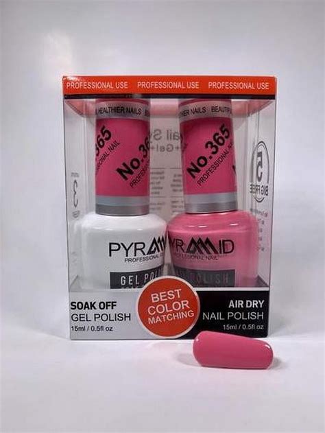 Pyramid Nail Combo Gel And Matching Polish 365