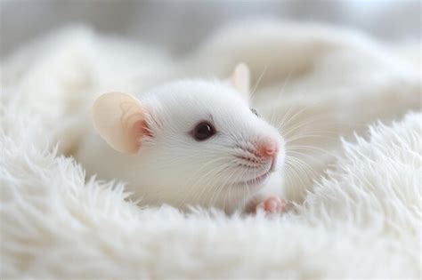 Cute Mouse Showing The Fuck You Symbol Premium AI Generated Image