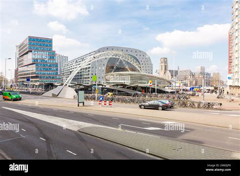 Rotterdam Downtown Netherlands Stock Photo Alamy