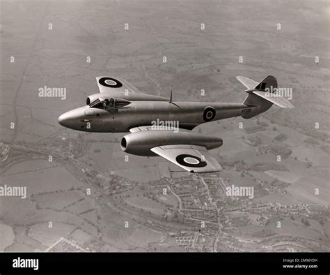 Gloster Meteor F4, VT170 Stock Photo - Alamy