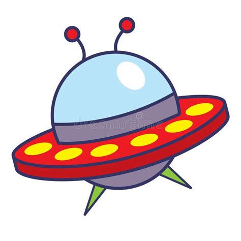 Spaceship cartoon illustration. Cartoon illustration of a spaceship , # ...