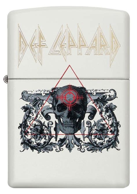 Zippo Def Leppard Skull 49237 Army Supply Store Military