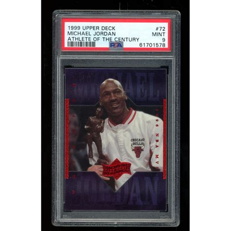 Michael Jordan Upper Deck Michael Jordan Athlete Of The Century