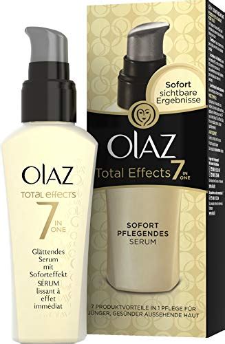 Olaz Total Effects Anti Aging 7 in 1 Sofort Glättendes Serum 50 ml Mit