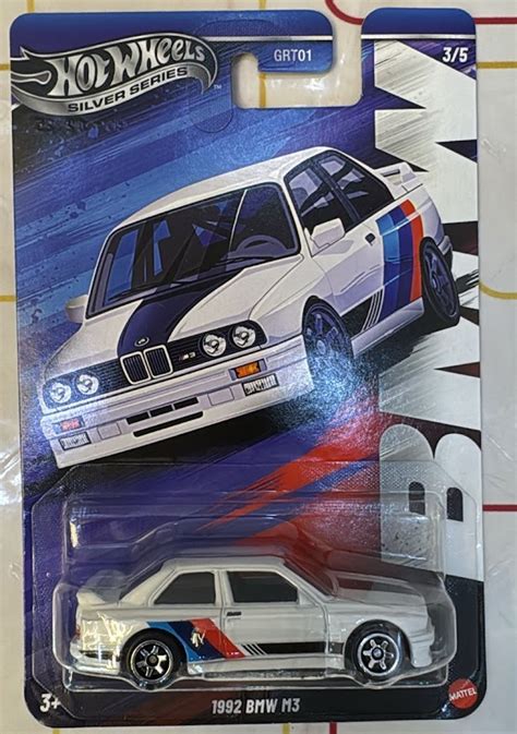 Hot Wheels Silver Series 1992 BMW M3 Gaurstrendy