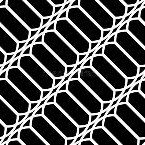 Design Seamless Grating Pattern Stock Vector Illustration Of Black