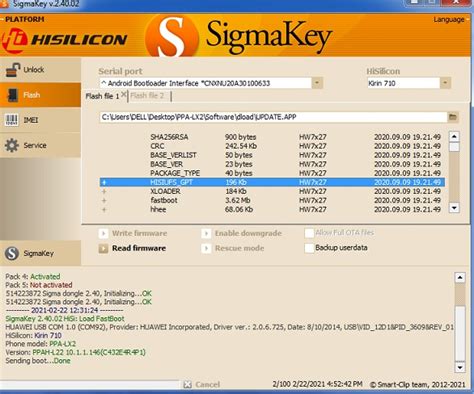 PPA-LX2 Dead after flash - GSM-Forum