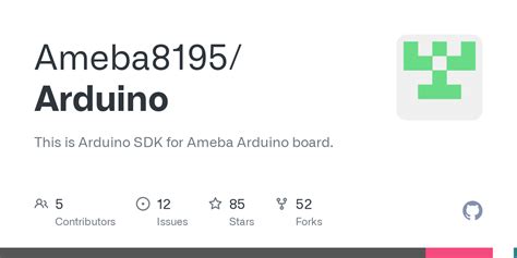 GitHub Ameba8195 Arduino This Is Arduino SDK For Ameba Arduino Board