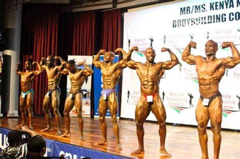 East African Bodybuilding Championships in Eldoret: Bodybuilders eye ...