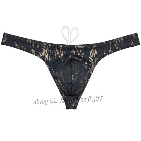 Men S Bikini Thong Swimwear Surf Beach Swimsuit Bulge Pouch Swim Thong