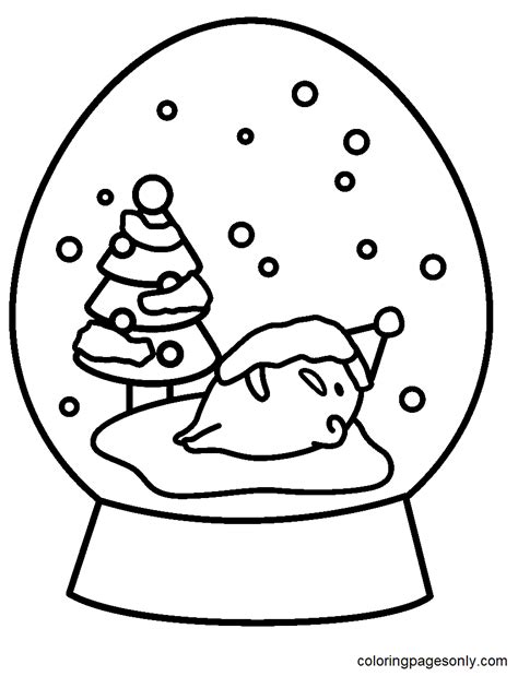 Sanrio Gudetama Coloring Pages Coloring Pages