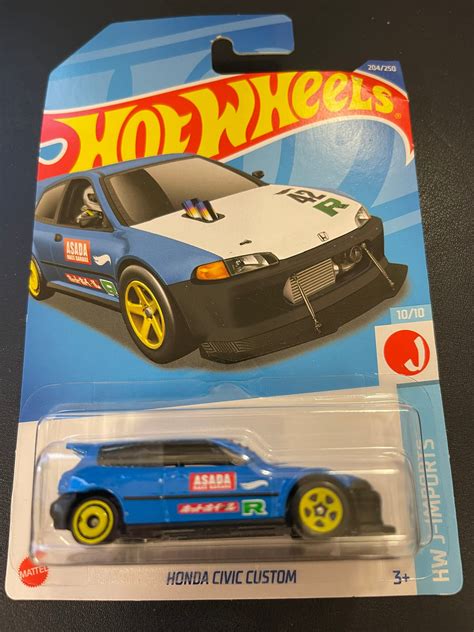 Hot Wheels Honda Civic Custom HW J Imports 10 10 Etsy