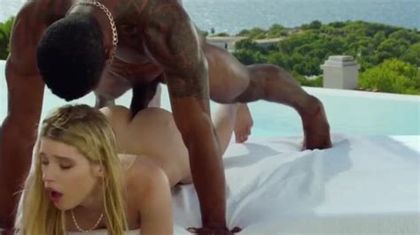 BLACKED Long African Cock Enjoying Long Boobed Blonde Seduces Handsome Stranger