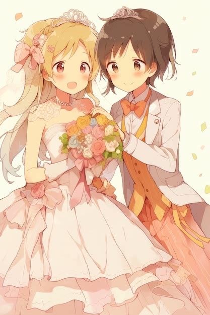 Free Photo Lesbian Couple Getting Married