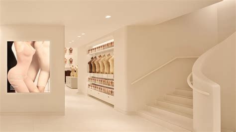 Nude palette envelops SKIMS NYC Flagship by Rafael de Cárdenas