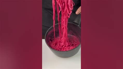 Розовая Паста #food - YouTube