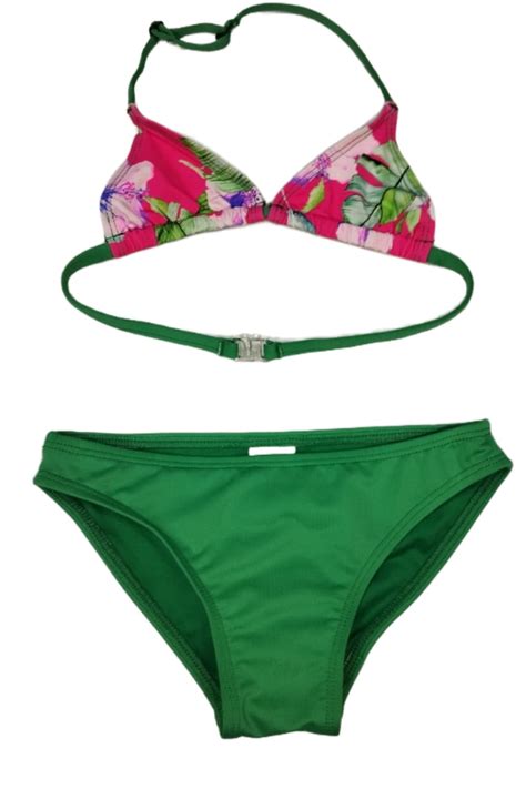 Παιδικό Εφηβικό Μαγιό BLU U Bikini Girls Blossom Tres Chic