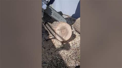 пилим аккумуляторной УШМ дерево. Обзор насадки по дереву. - YouTube