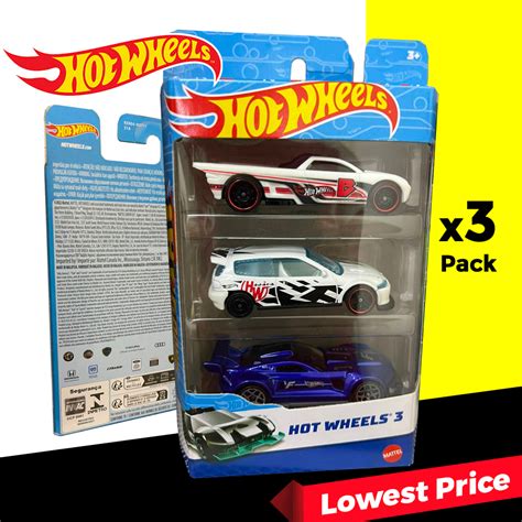 Hot Wheels 3 Pack Boxset Honda Civic Hotwheels Honda Civic EG All 3 Cars Combo Pack Hotwheel